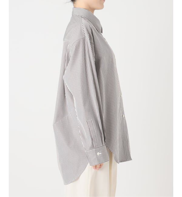 NOBLE「《予約》フィルロワコットンオーバーシャツ」|シャツ・ブラウス|