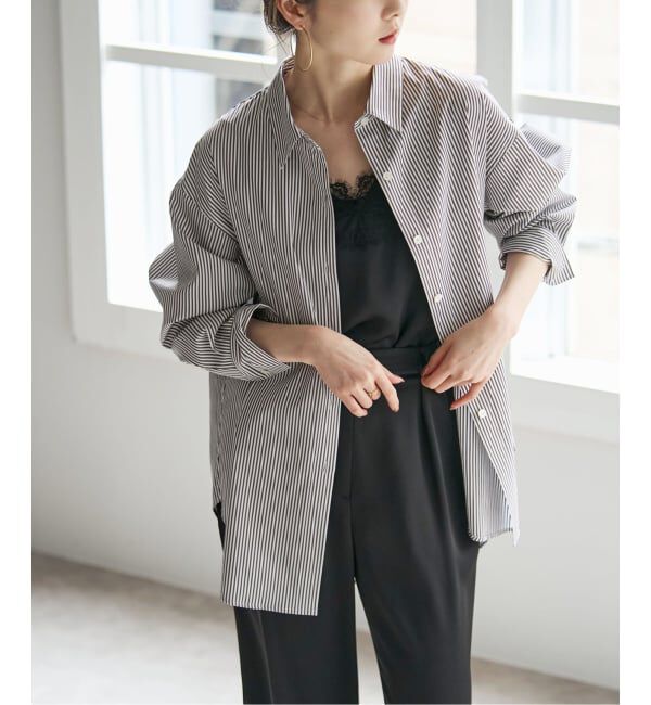 NOBLE「《予約》フィルロワコットンオーバーシャツ」|シャツ・ブラウス|