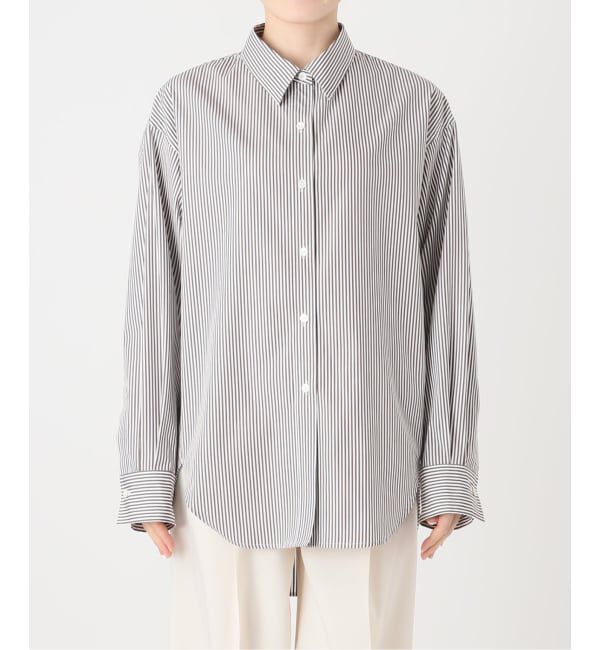 NOBLE「《予約》フィルロワコットンオーバーシャツ」|シャツ・ブラウス|