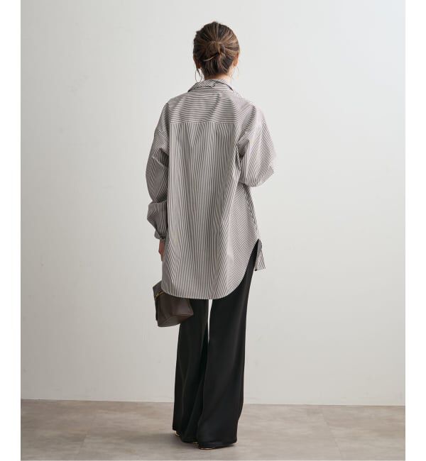 NOBLE「《予約》フィルロワコットンオーバーシャツ」|シャツ・ブラウス|
