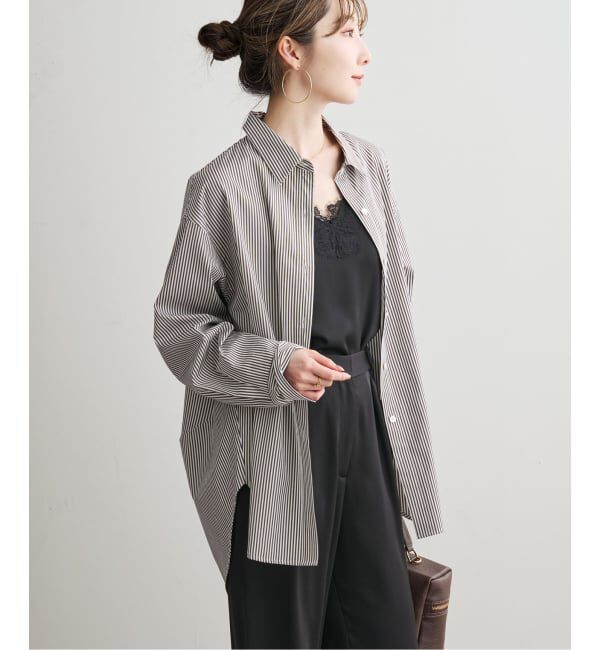NOBLE「《予約》フィルロワコットンオーバーシャツ」|シャツ・ブラウス|
