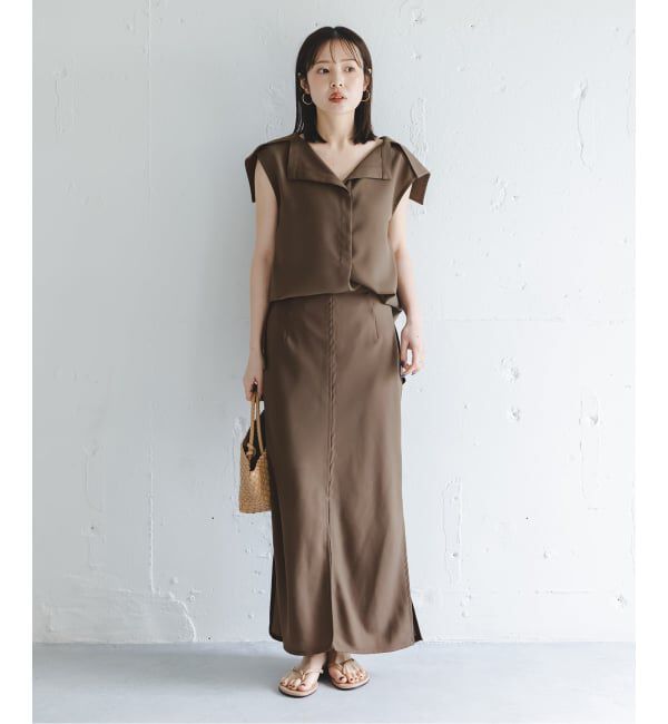 NOBLE「《予約・セットアップ対応》ドライオックスセーラーカラーブラウス」|シャツ・ブラウス|