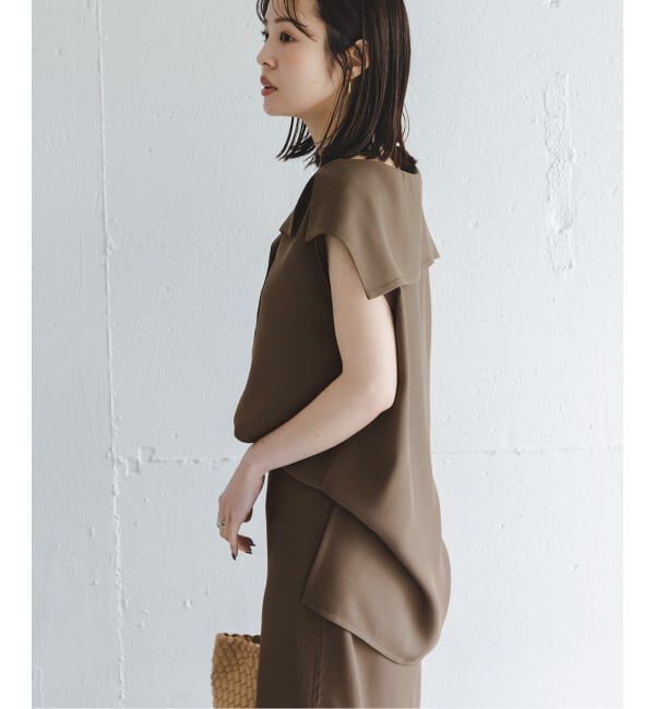 NOBLE「《予約・セットアップ対応》ドライオックスセーラーカラーブラウス」|シャツ・ブラウス|