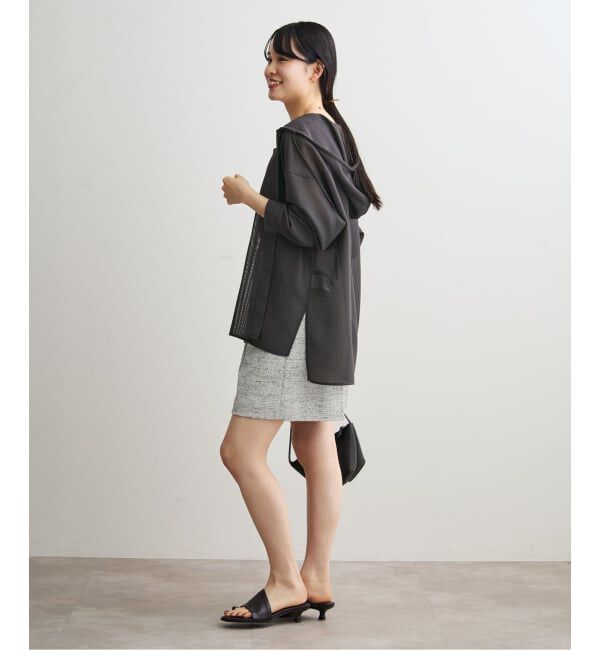 NOBLE「《予約》ミックスツイードフレアショートパンツ」|その他|