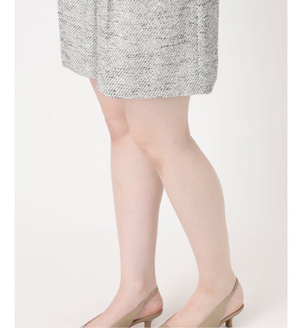 NOBLE「《予約》ミックスツイードフレアショートパンツ」|その他|