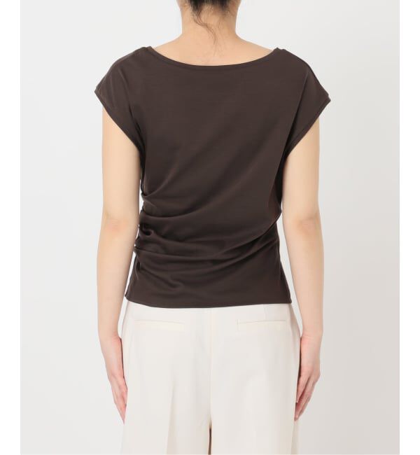 NOBLE「《予約・接触冷感》ウエストギャザーコンパクトT」|Tシャツ・カットソー|