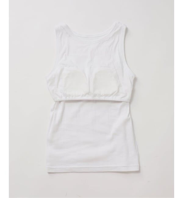 U by SPICK&SPAN「《予約・別注》Miier*UBY Spick & Span カップツキタンク」|タンクトップ|