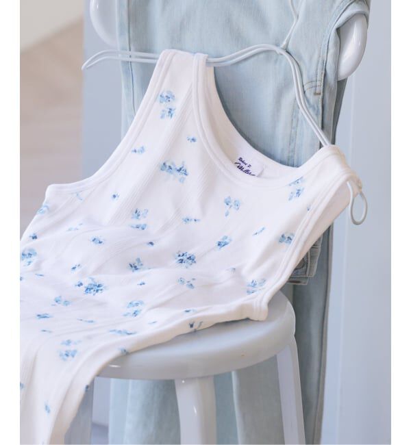 U by SPICK&SPAN「《予約・別注》Miier*UBY Spick & Span カップツキタンク」|タンクトップ|