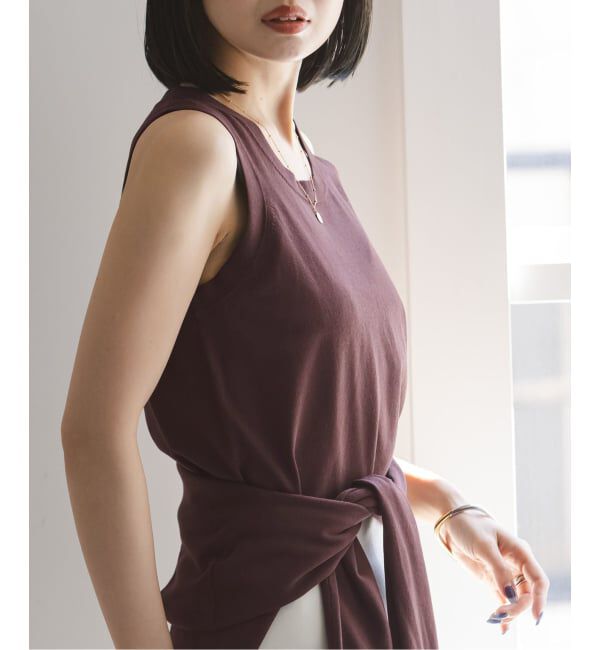 NOBLE「《予約》18G CO/PL タンク」|タンクトップ|