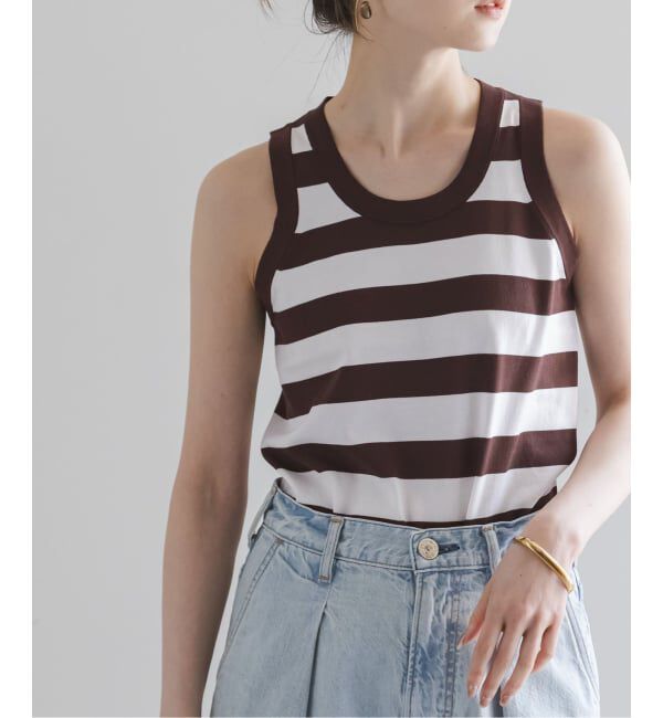 NOBLE「《予約》18G CO/PL タンク」|タンクトップ|