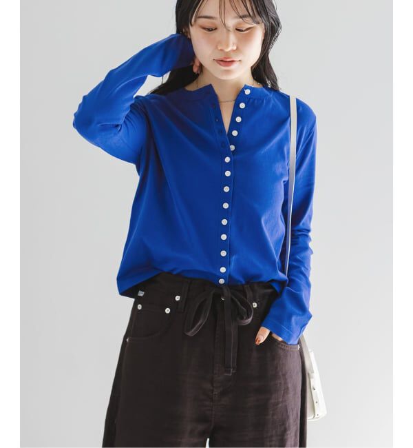 NOBLE「《予約》18G CO/PL クルーカーディガン」|カーディガン|