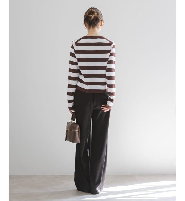 NOBLE「《予約》18G CO/PL クルーカーディガン」|カーディガン|