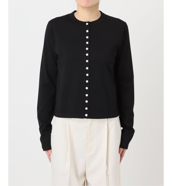 NOBLE「《予約》18G CO/PL クルーカーディガン」|カーディガン|