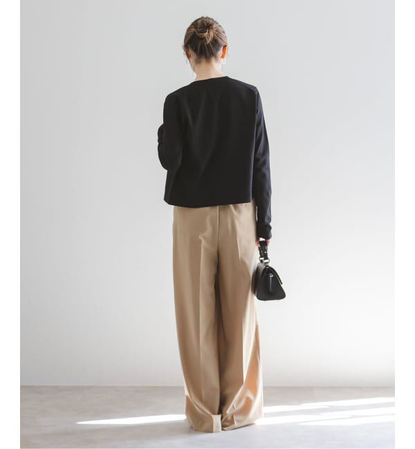 NOBLE「《予約》18G CO/PL クルーカーディガン」|カーディガン|