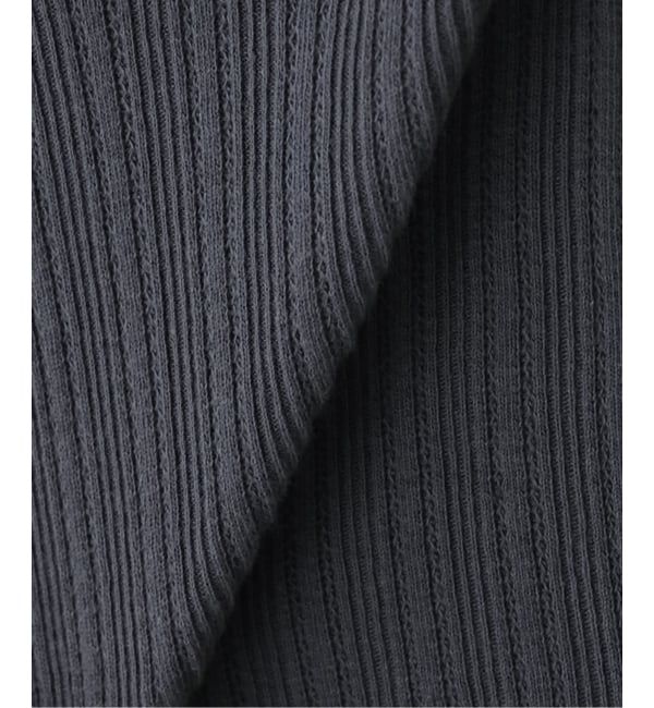 FRAMeWORK「JANE SMITH/ジェーンスミス cotton eyelet rib up down cam」|タンクトップ|