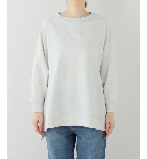 FRAMeWORK「MEAN MACHINE AGE 別注ドルマンプルオーバー」|Tシャツ・カットソー|グレーB