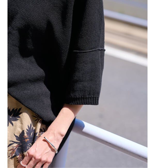 FRAMeWORK「≪追加予約≫裏天竺 キーネックプルオーバー」|ニット・セーター|