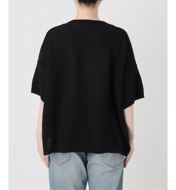 FRAMeWORK「≪追加予約≫裏天竺 キーネックプルオーバー」|ニット・セーター|