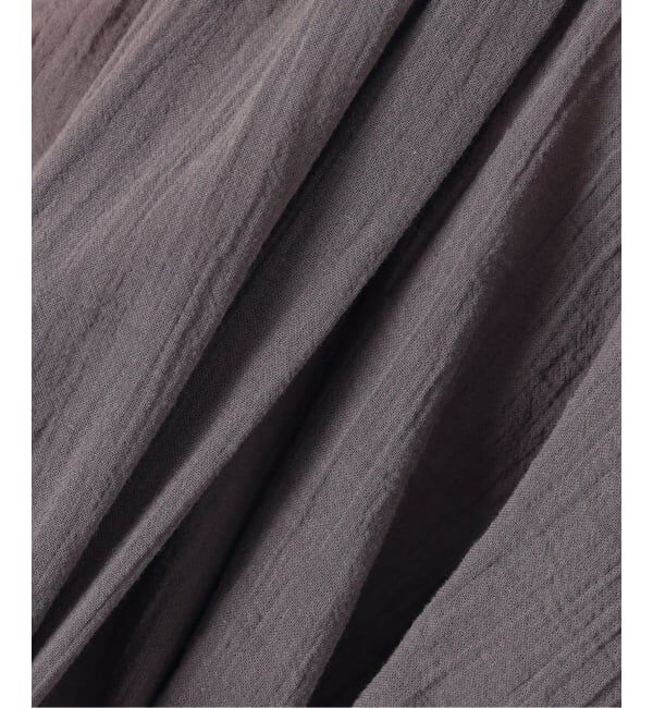  「《予約》【洗える】コットンギャザーブラウス」|シャツ・ブラウス|