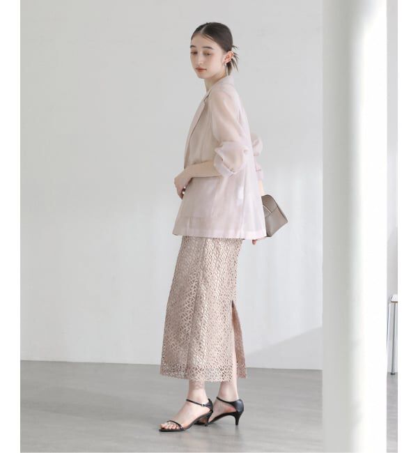  「《予約》【洗える】ウォッシャブルシングルシアージャケット」|テーラードジャケット|