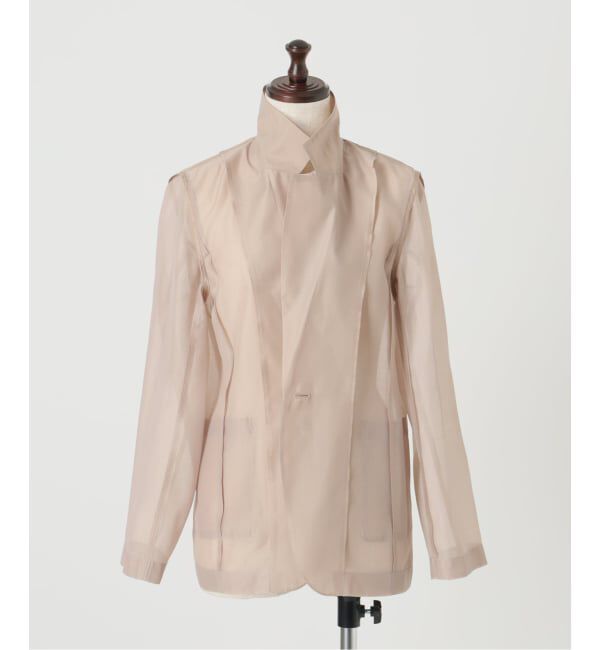  「《予約》【洗える】ウォッシャブルシングルシアージャケット」|テーラードジャケット|