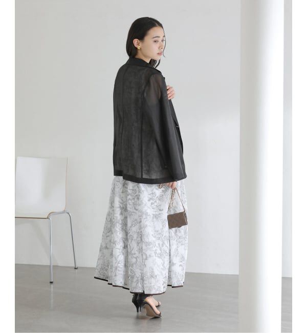  「《予約》【洗える】ウォッシャブルシングルシアージャケット」|テーラードジャケット|