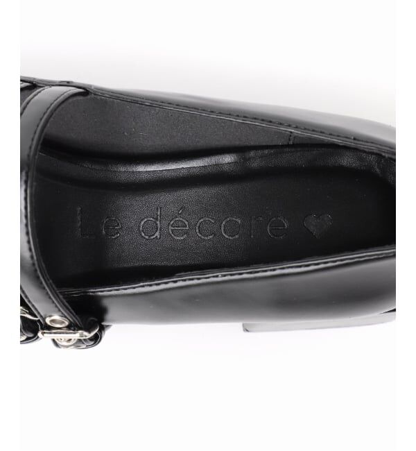  「《WEB限定》Le decore / ル デコレ 4.5cm eyelet メリージェーン」|パンプス|