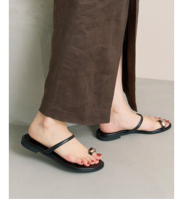  「《追加予約》メタルサムリングサンダル」|サンダル|