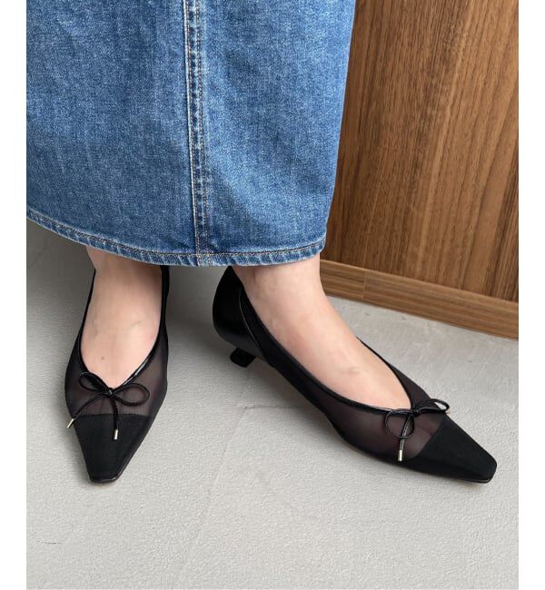  「《予約》3.5cmチュールバレエパンプス」|パンプス|