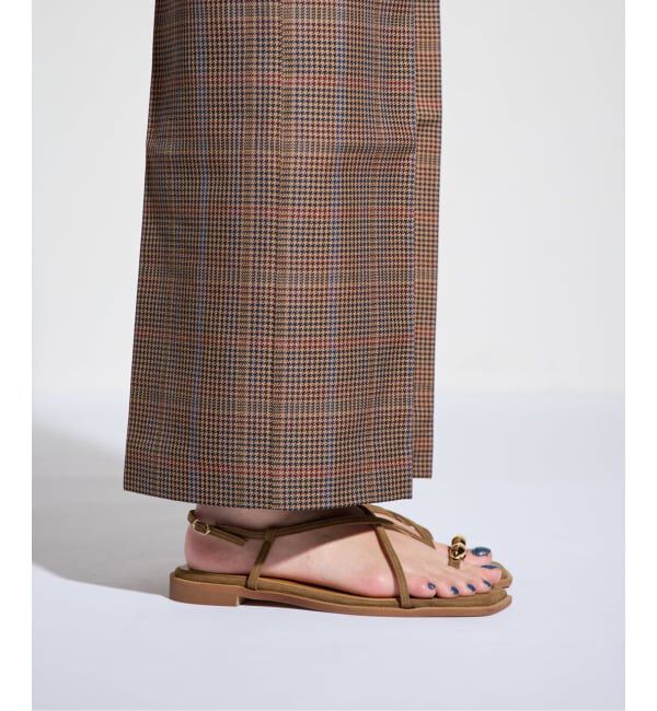 GRISE「《追加予約》GRISEメタルリングクロストングサンダル」|サンダル|