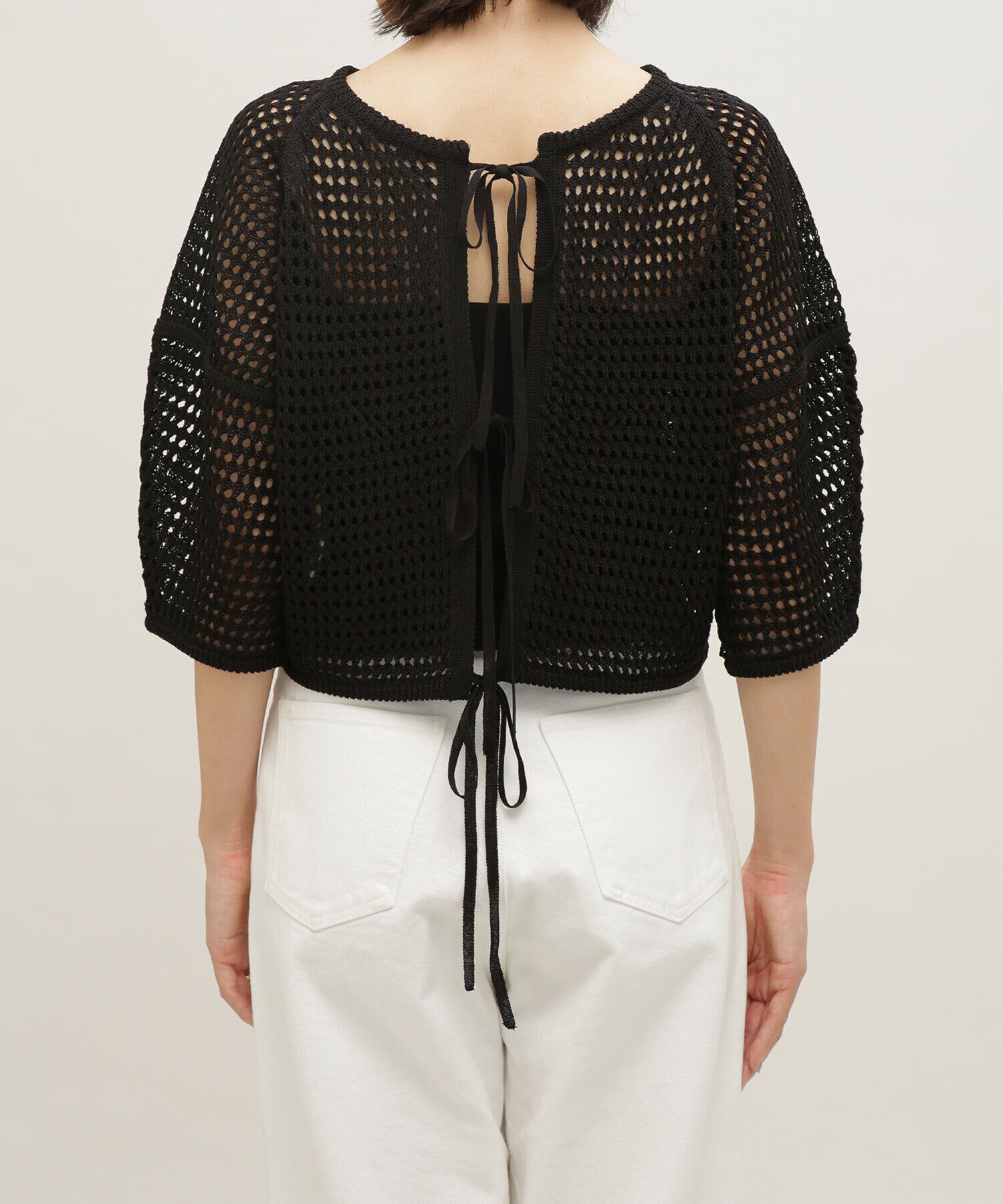 nano･universe「LB.03/メッシュニット2wayトップス」|ニット・セーター|