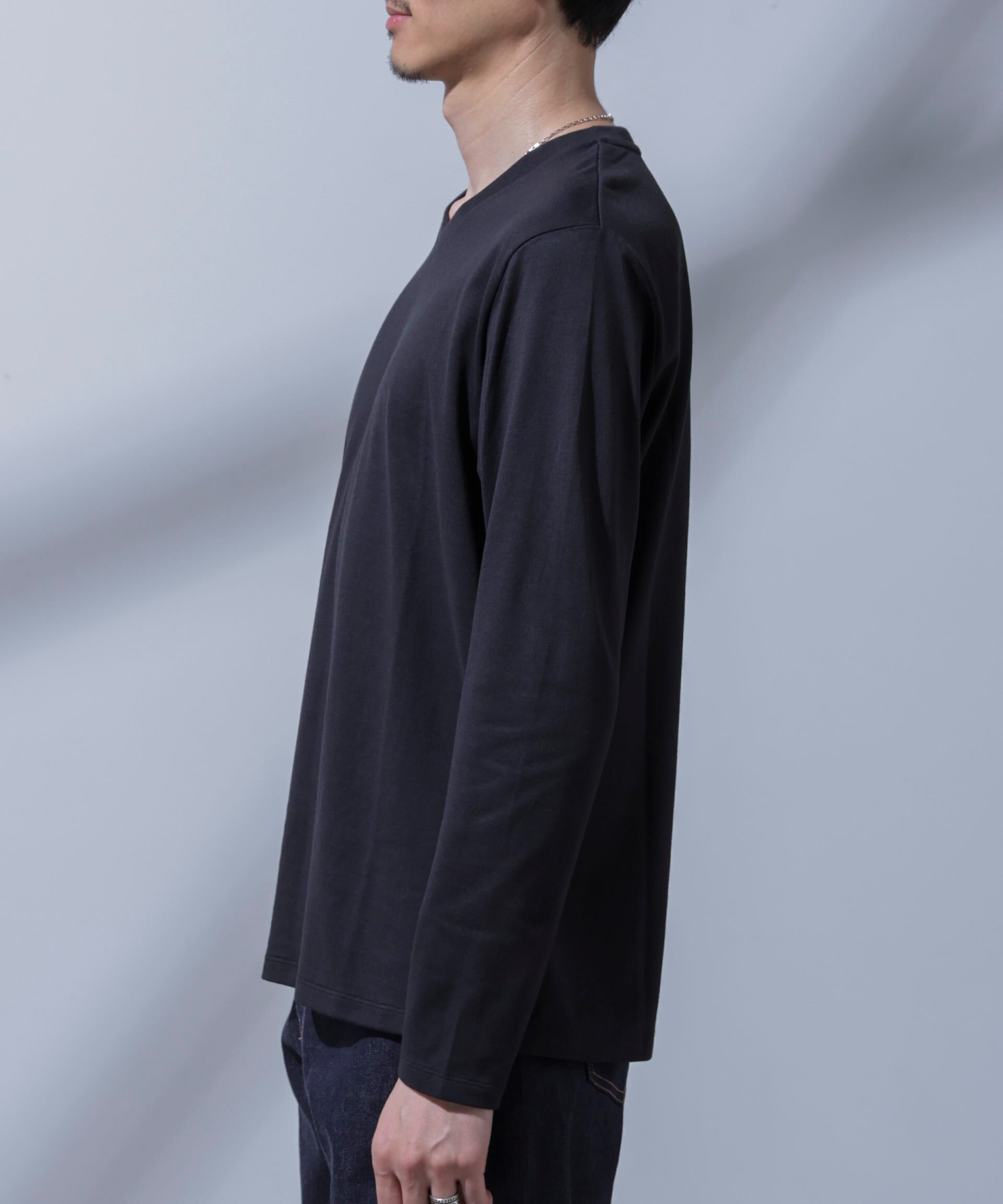 nano･universe「Anti Soaked(R)  汗染み防止 VネックTシャツ」|Tシャツ・カットソー|