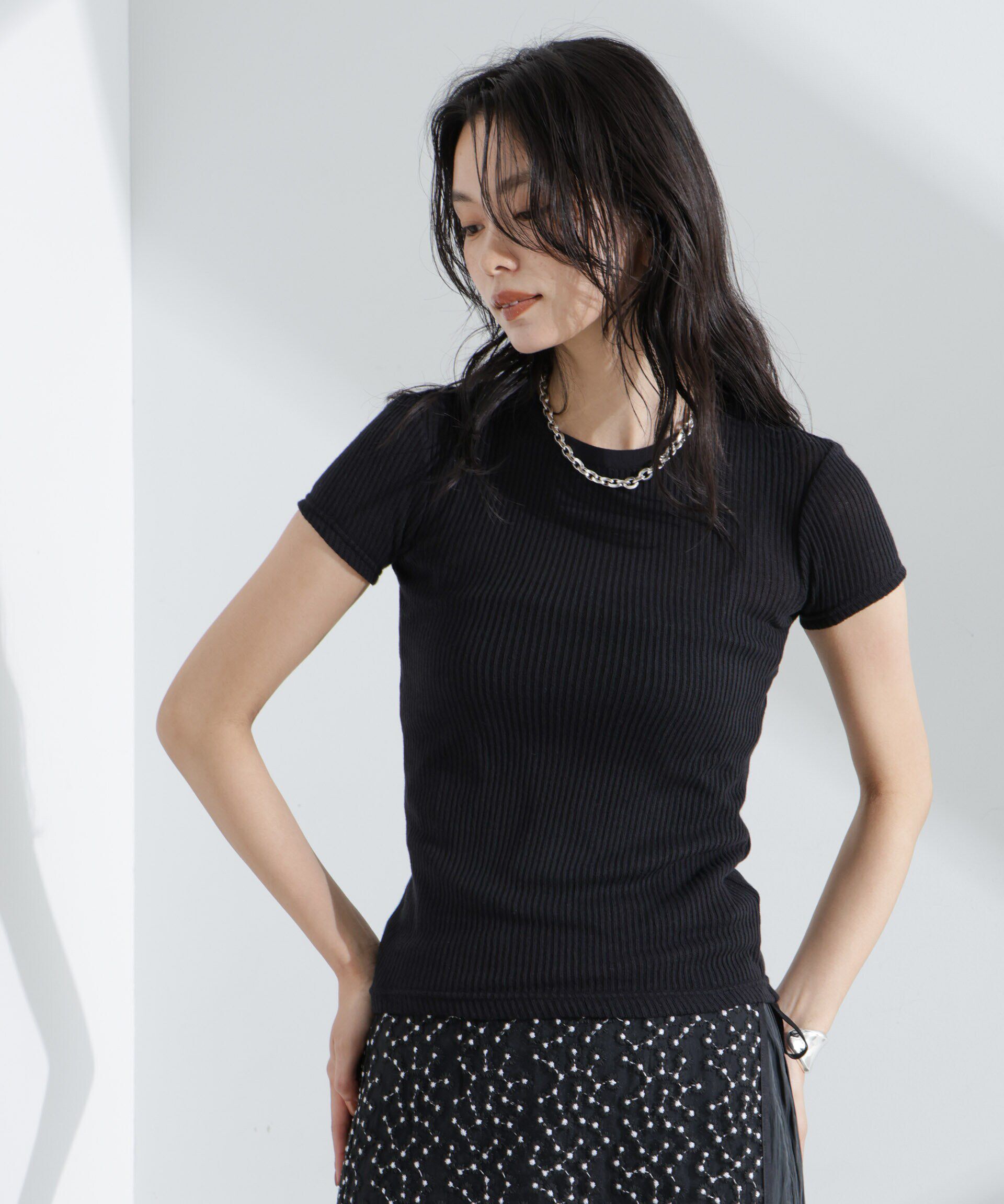 nano･universe「CaRouseLamBRa/SS CREW PACK」|Tシャツ・カットソー|パターン1