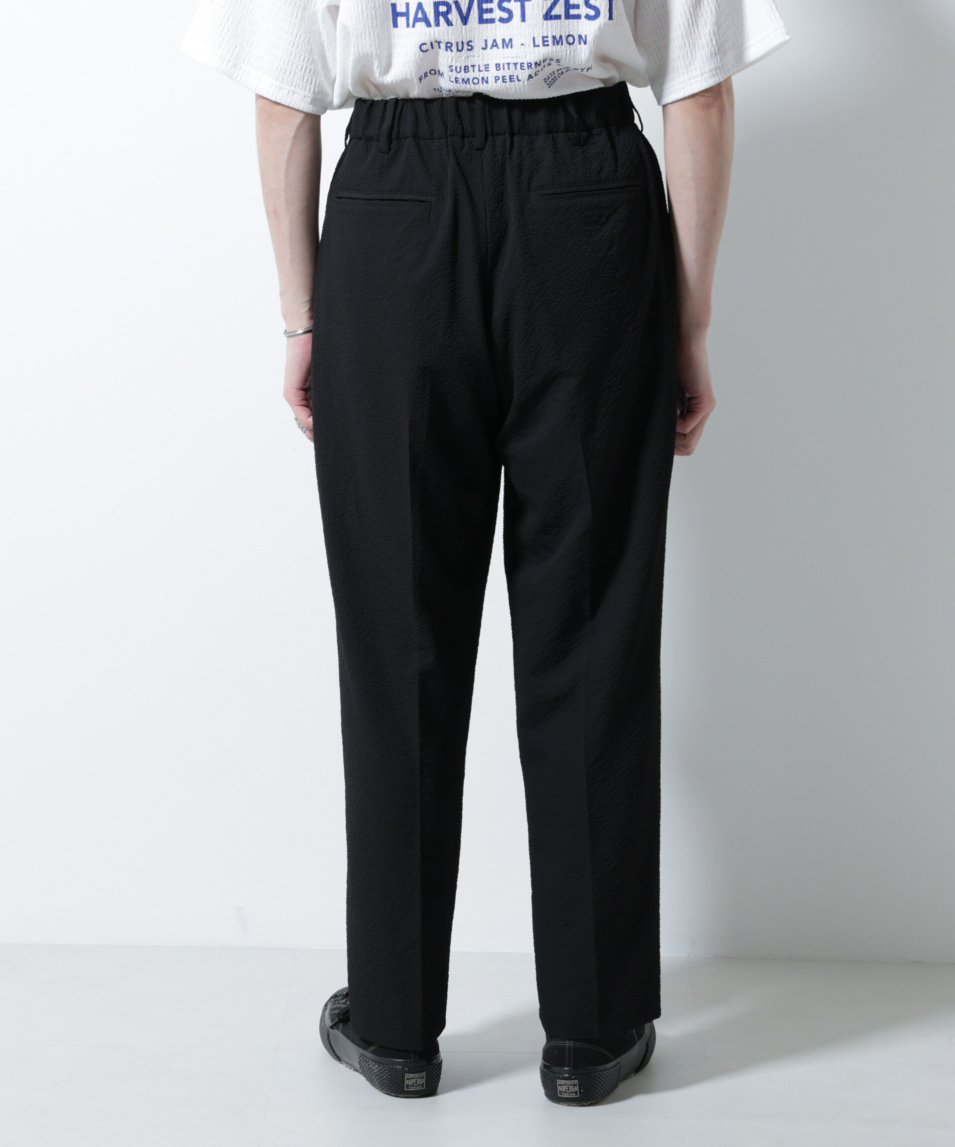 nano･universe「サッカータックイージーパンツ（セットアップ可）」|チノ|