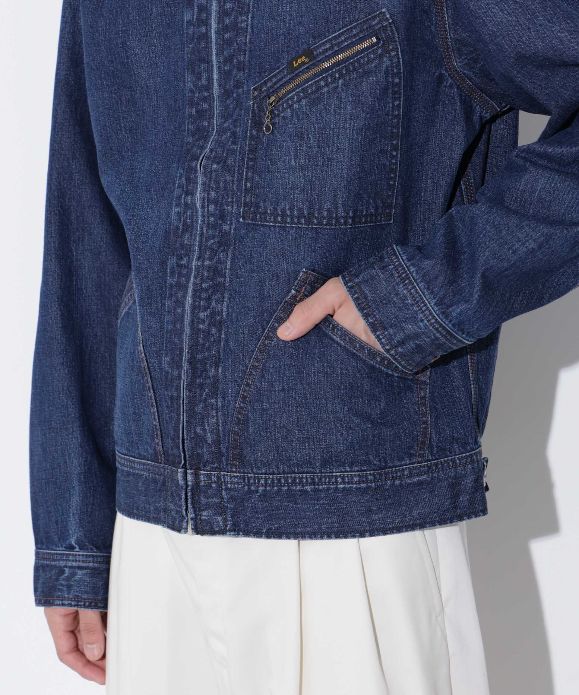 nano･universe「LEE/別注 91B ZIP-UPブルゾン」|ブルゾン・スタジャン|