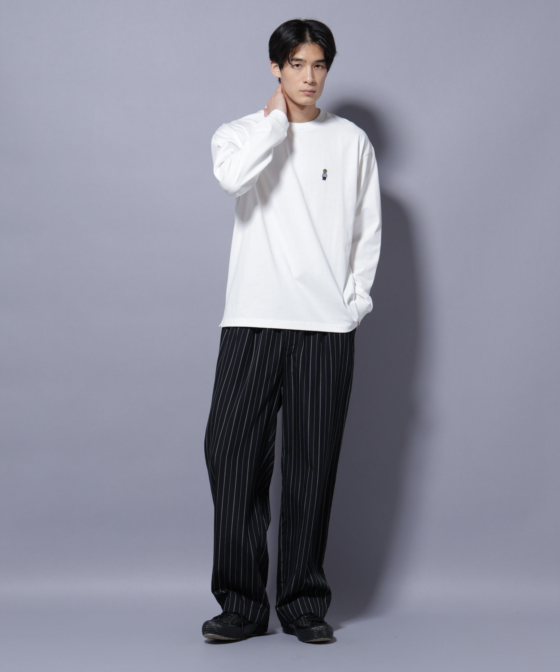 nano･universe「ナノベア Tシャツ 長袖 working」|Tシャツ・カットソー|