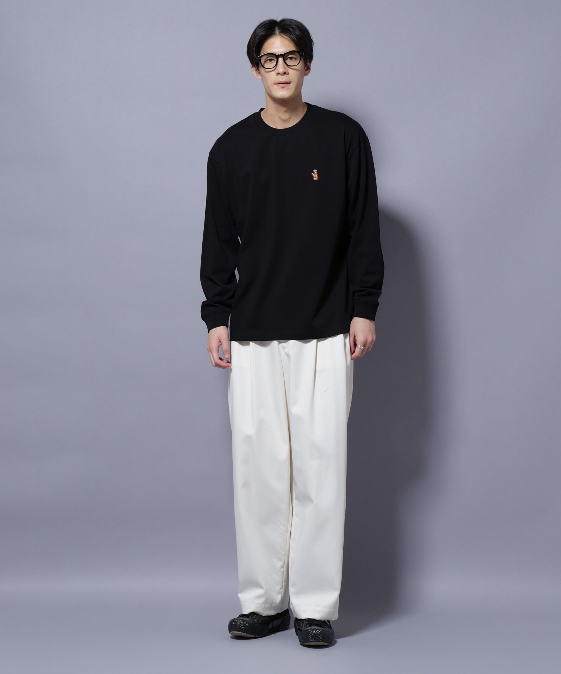 nano･universe「ナノベア Tシャツ 長袖 working」|Tシャツ・カットソー|