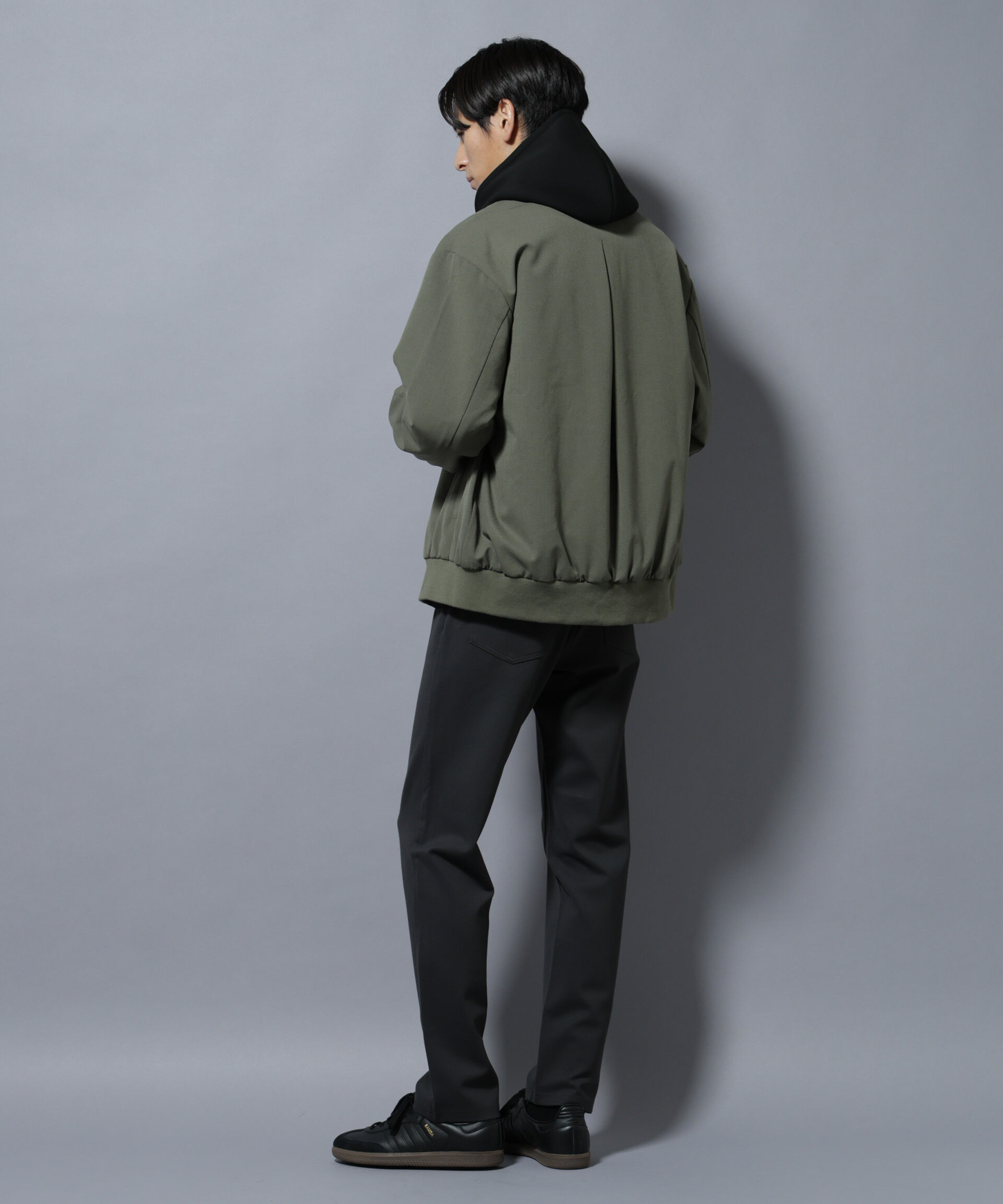 nano･universe「TRインタックMA-1」|ブルゾン・スタジャン|