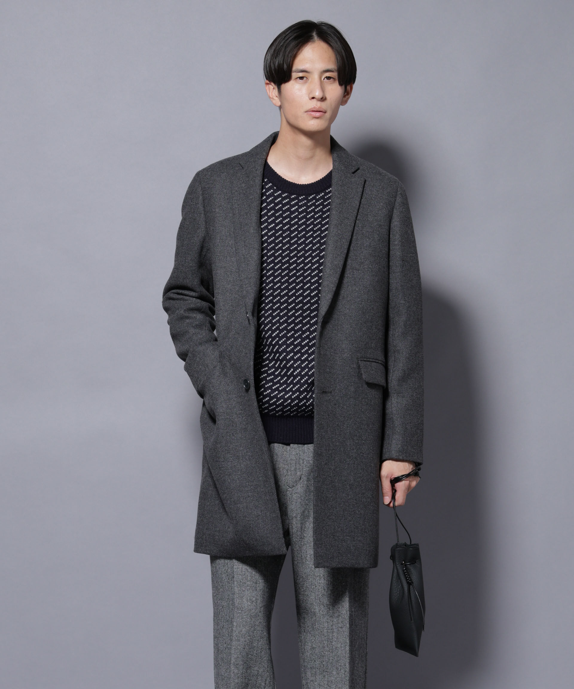 nano･universe「ウール/Nメルトンチェスターコート」|その他|