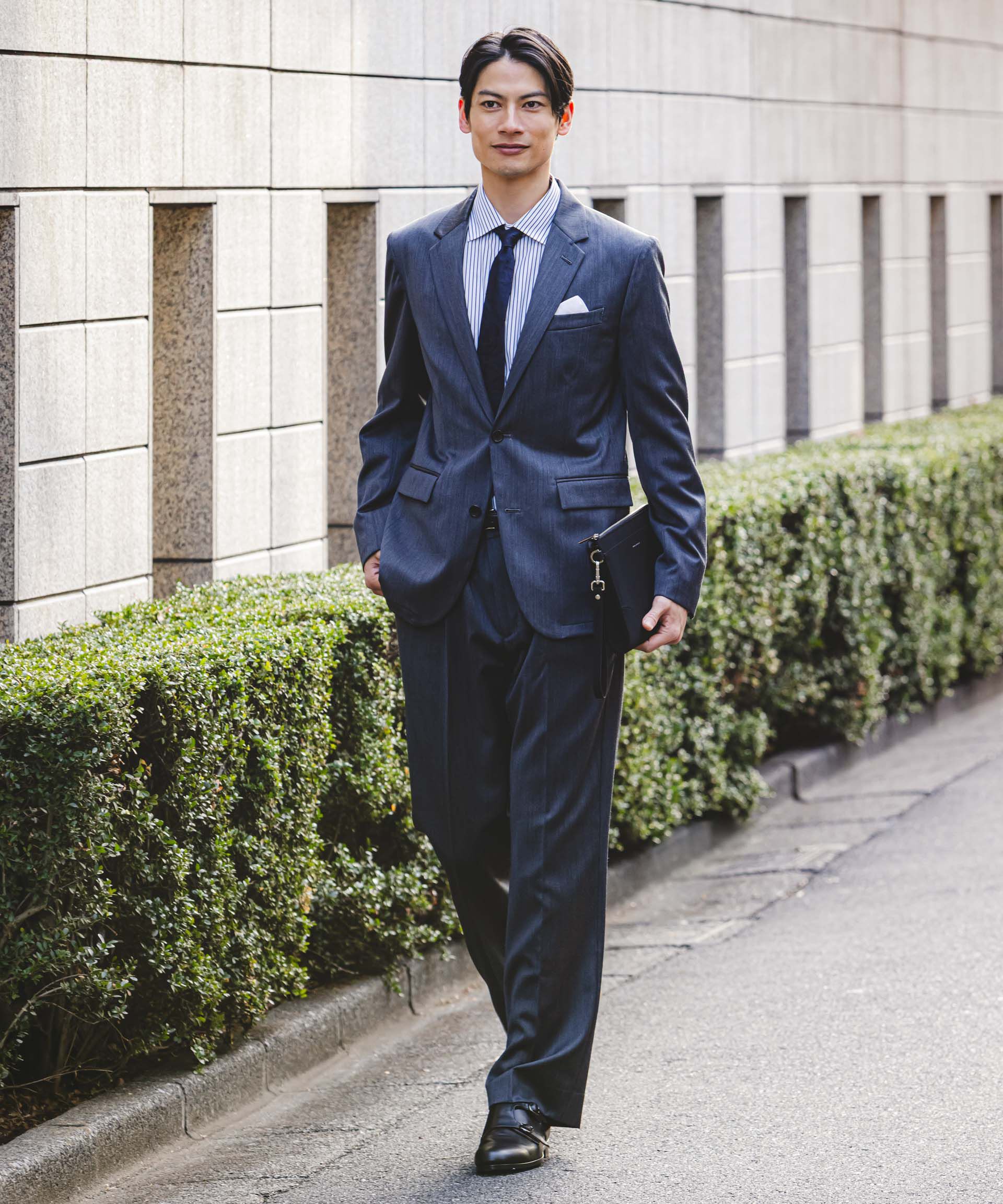 nano･universe「｢Damerino Select｣ ウールシルクベネシャンジャケット(セットアップ可)」|スーツ|