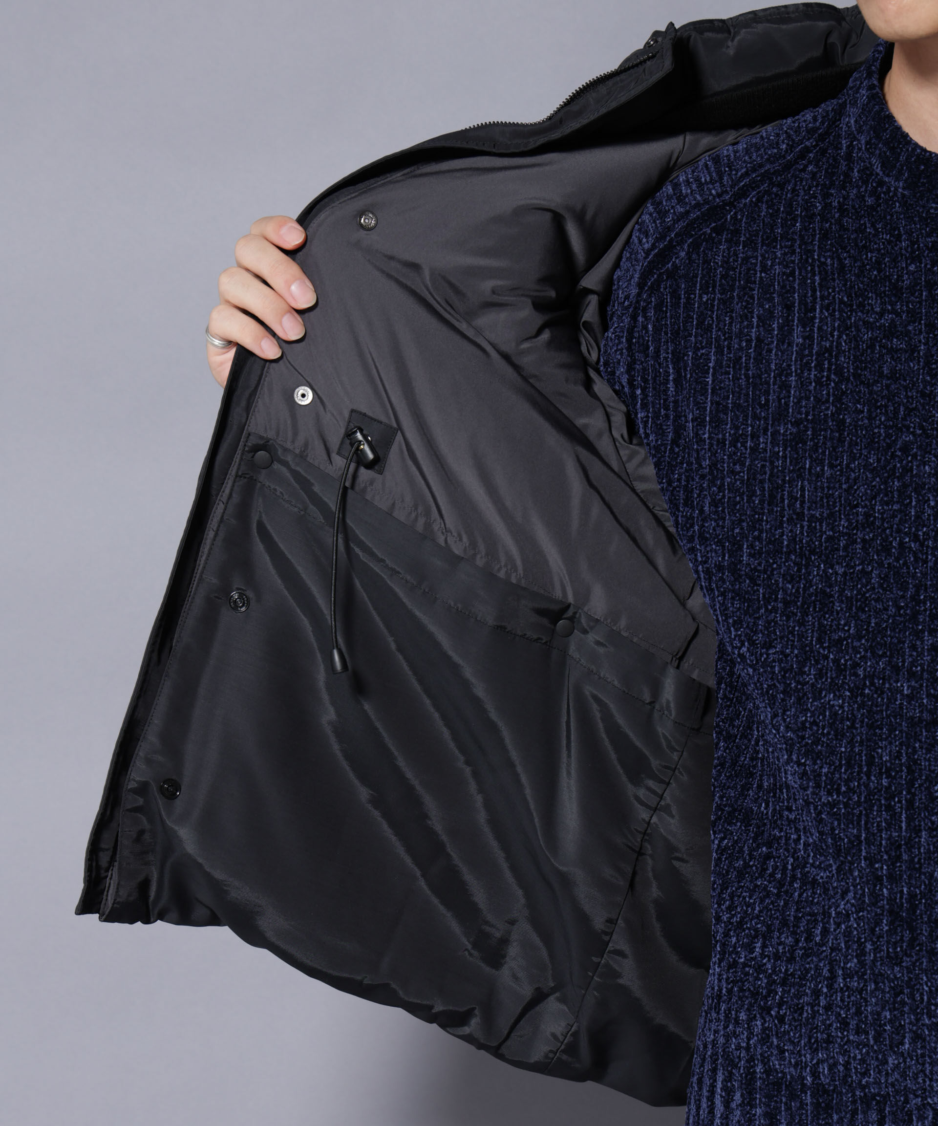 nano･universe「｢OGAWA PRODUCTS｣anewdown(R) 2WAYダウン 難燃性、撥水」|ダウン|