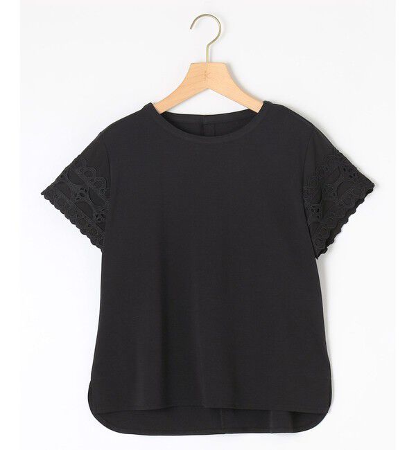 組曲「レーススリーブシルケット カットソー」|Tシャツ・カットソー|