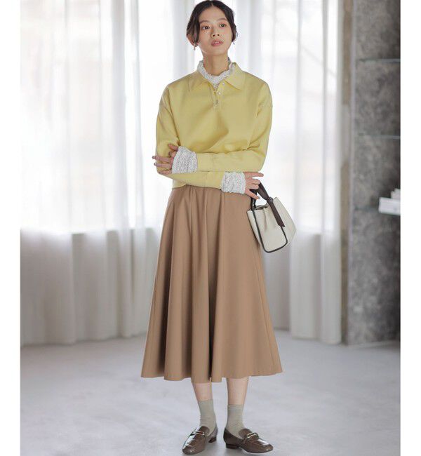 組曲「【WEB限定】フラワーチュールタートルネック カットソー」|Tシャツ・カットソー|