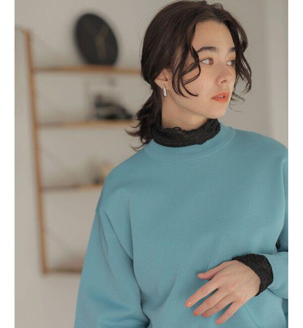 組曲「【WEB限定】フラワーチュールタートルネック カットソー」|Tシャツ・カットソー|