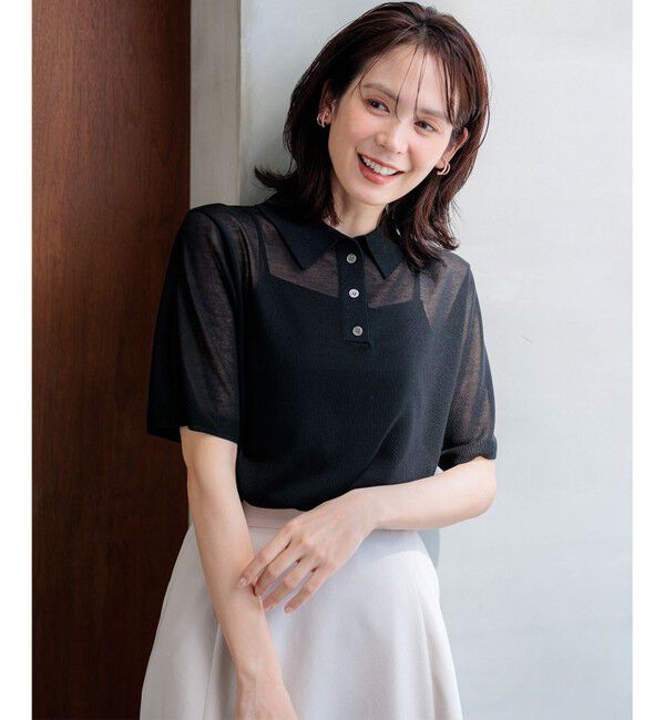 組曲「シアーポロ ニット」|ニット・セーター|