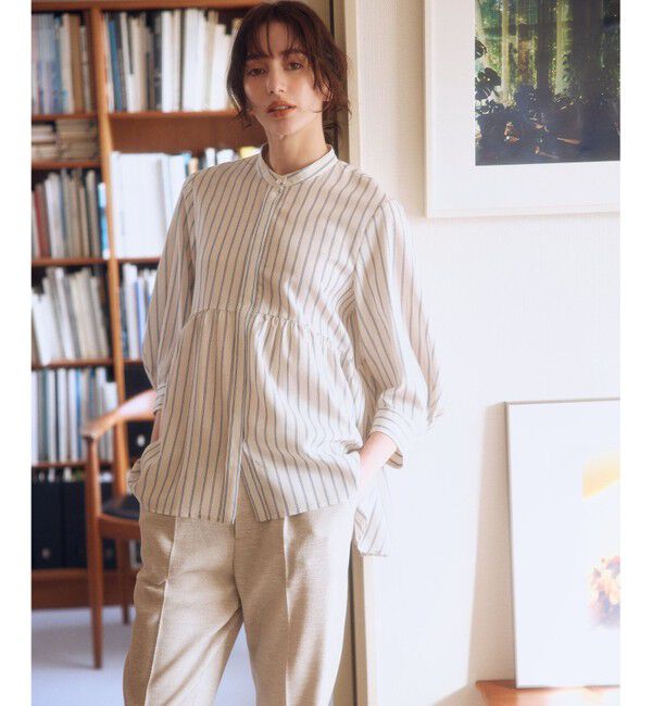 組曲「ライトリネンライクテーパード パンツ」|その他|