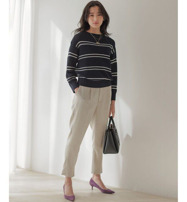 組曲「ライトリネンライクテーパード パンツ」|その他|