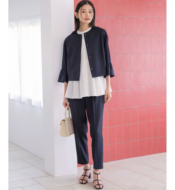 組曲「ライトリネンライクテーパード パンツ」|その他|