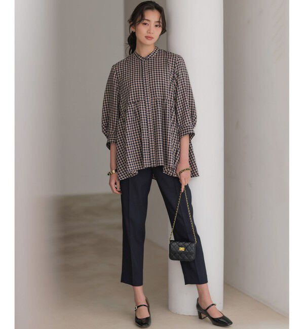 組曲「ライトリネンライクテーパード パンツ」|その他|