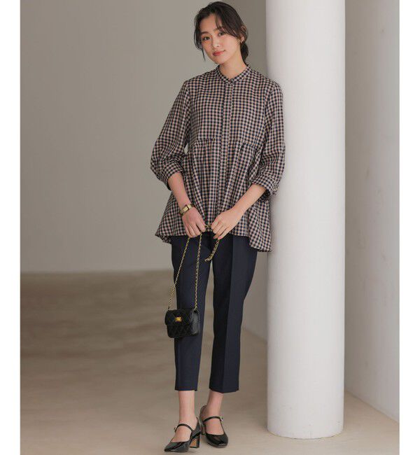 組曲「ライトリネンライクテーパード パンツ」|その他|